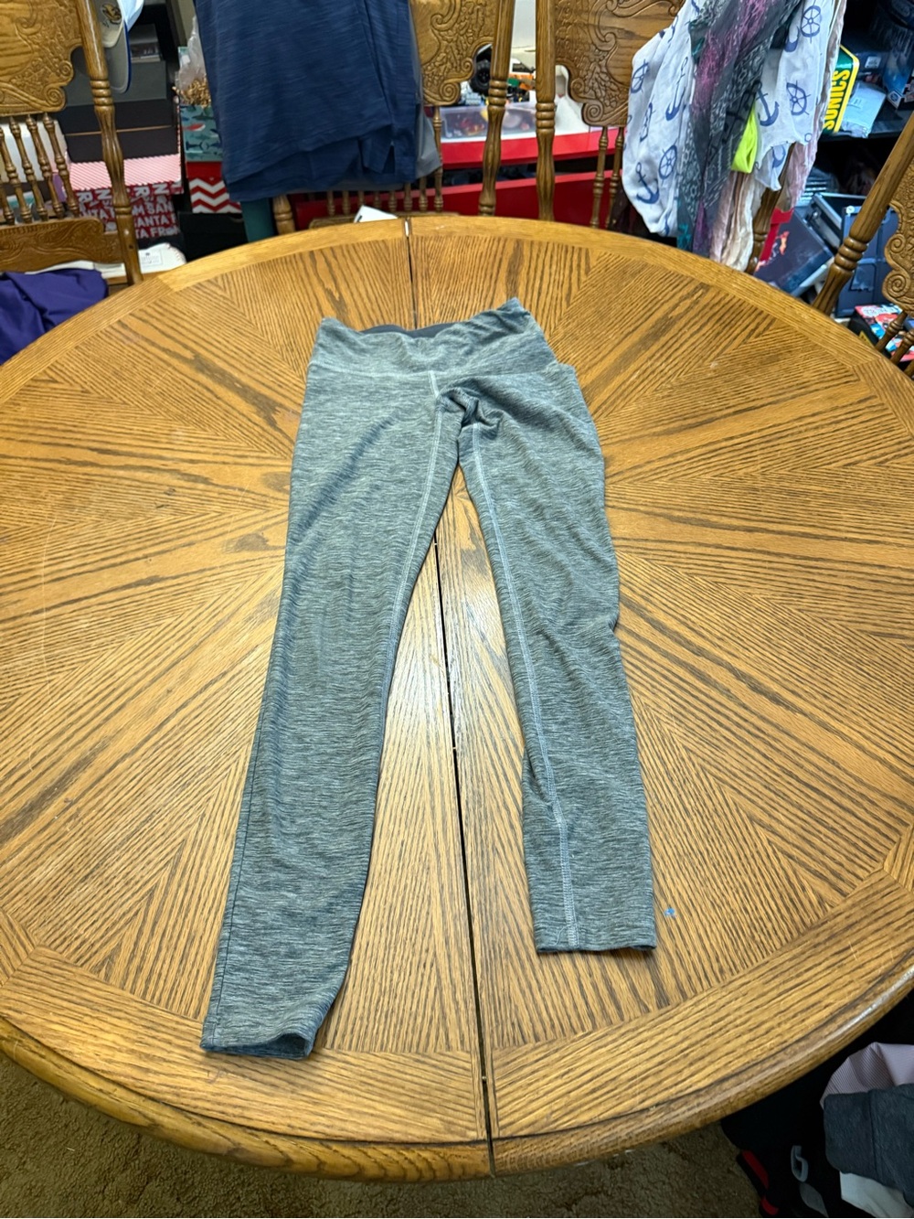 New Balance Gray Heather Performance Leggings